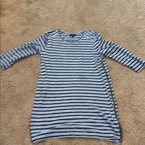 Striped Long Sleeve Dress